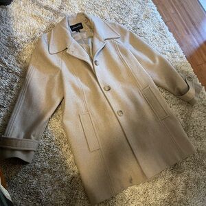 London Fog Tan Wool Coat
